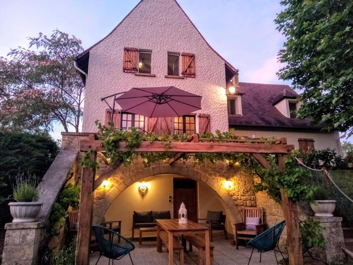 Au Soleil Couchant Saint-Julien-de-Lampon Ngoại thất bức ảnh