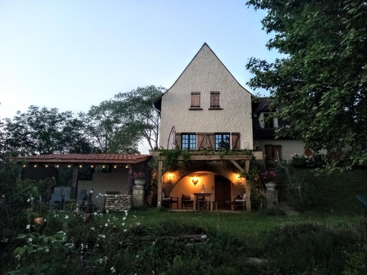 Au Soleil Couchant Saint-Julien-de-Lampon Ngoại thất bức ảnh